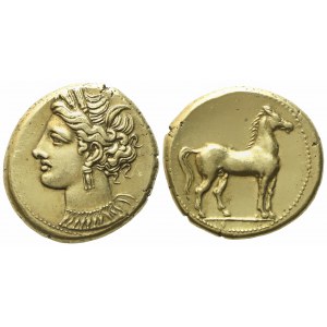 Carthage (c. 310-279 BC), Stater; EL (7,43 g; 18,5 mm)