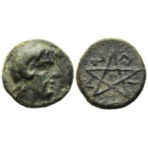 Mysia, Pitane (c. 400-200 BC), Æ (1,25 g; 11,2 mm)