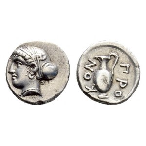 Islans off Mysia, Prokonnesos (c.ca 411-387 BC), Hemidrachm; AR (2,51 g; 10 mm)