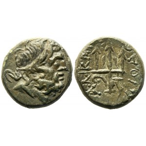 Karia, Halikarnassos (c. 150-50 BC), Æ (5,98 g; 17 mm)