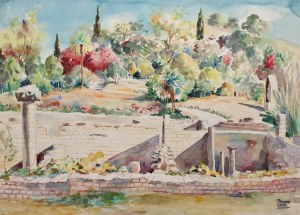 Jeanne BESNARD-FORTIN (1892-1978), Antyczne ruiny