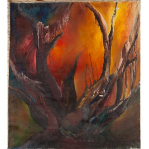 Barbara BOBROWSKA (20th century), Tree, 1974