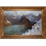 Edmund CIECZKIEWICZ (1872-1958), Pejzaż górski - Morskie Oko