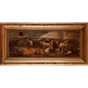 Albert D'ARCIMOLES(?) (19th-20th century), Sheep, 1895