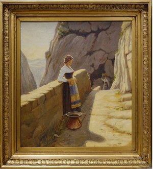 Carlo JACOBSEN (1884-1960), Na wybrzeżu Sorrento