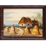 Gabriel MAZURKIEWICZ (ur. 1935), Snopki siana, 1999