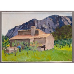 Tage E. NILSSON (1918-2016), Cottage in montagna