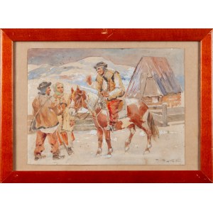 Francis PUK (20th century), Conversation of the Highlanders, 1940