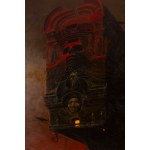 Zdzislaw Beksinski (1929 Sanok - 2005 Warsaw), Untitled (Waiting), 1972