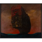Zdzislaw Beksinski (1929 Sanok - 2005 Warsaw), Untitled (Waiting), 1972