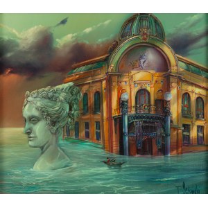 Tomasz Sętowski (b. 1961, Częstochowa), Deluge, late 1990s.