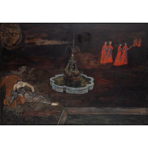 Danuta Leszczyńska-Kluza (1926 Przemyśl - 2019 Kraków), Fountain, 1959.