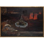 Danuta Leszczyńska-Kluza (1926 Przemyśl - 2019 Kraków), Fountain, 1959.