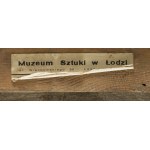 Konstanty Mackiewicz (1894 Małoryta bei Brześć - 1985 Łódź), Rust aus der Serie Tu byli ludzie, 1966