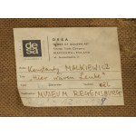Konstanty Mackiewicz (1894 Małoryta bei Brześć - 1985 Łódź), Rust aus der Serie Tu byli ludzie, 1966