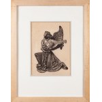 Wassili Nikolajewitsch MASJUTIN (1884-1955), Anioł grający na lutni