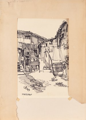 Donald SOLO (1919-2010), Nesebyr (Bułgaria), 1963
