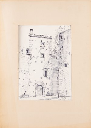 Donald SOLO (1919-2010), Wejście do wieży, 1963