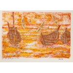 Gabriel ZENDEL (1906-1992), Les barques, ok. 1952