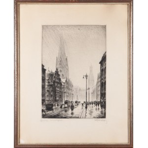 UNKNOWN artist (20th century), Urban landscape