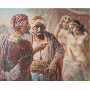 Jan Maksymilian Kasprowicz (1906-1986), Oriental Scene
