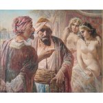 Jan Maksymilian Kasprowicz (1906-1986), Scena orientalna