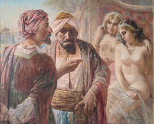 Jan Maksymilian Kasprowicz (1906-1986), Scena orientalna