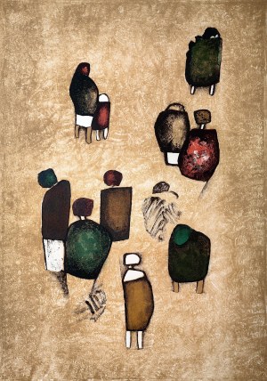 Witold Leszek Kaczanowski, Witold-K (ur.1932), Bez tytułu, 1967