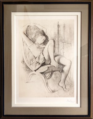 Balthasar Kłossowski de Rola (1908-2001), Śpiąca dziewczyna, 1994