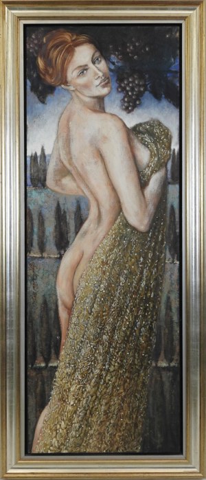 Katarzyna Szydłowska (ur. 1969), Kobieta z winogronami, 2003