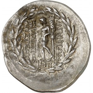 Ionie, Magnésie du Méandre. Tétradrachme au nom d’Érasippos et Aristéos, magistrats ND (155-145 av. J.-C.), Magnésie du Méandre.