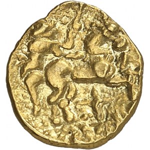Basse-Loire (Loire atlantique). Quart de statère, imitation de Philippe ND (fin IIIe s.-début IIe s. av. J.-C.).