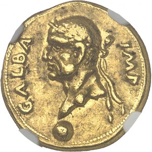 Galba (68-69). Aureus ND (68-69), Tarragone.