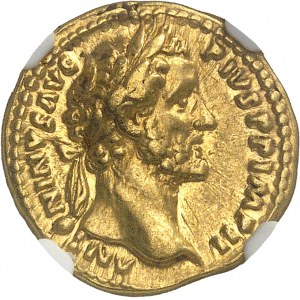 Antonin le Pieux (138-161). Aureus 155-156, Rome.