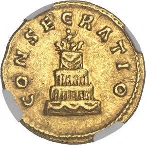 Antonin le Pieux (138-161). Aureus (frappe sous Marc Aurèle) ND (après 161), Rome.