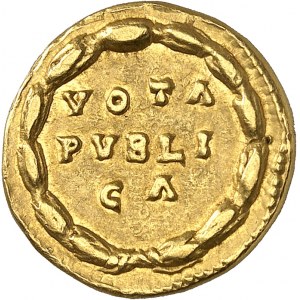 Lucille, femme de Lucius Verus (161-169). Aureus 164-169, Rome.