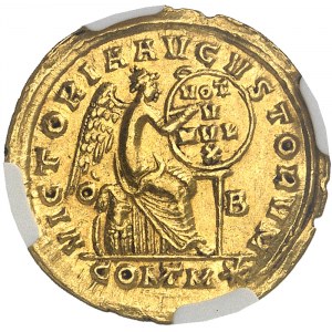 Valentinien Ier (364-375). Solidus ND (369-370), Constantinople.