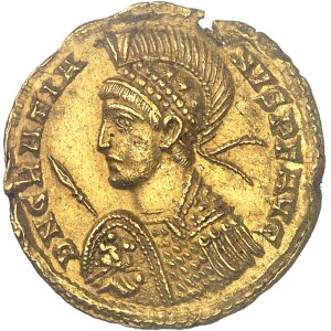 Gratien (367-383). Solidus ND (370), Trèves.