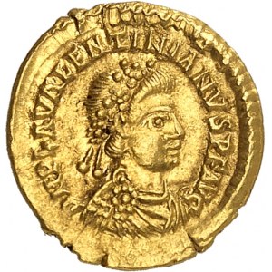Valentinien III (425-455). Trémissis au nom de Valentinien III ND (440-455), Rome ?