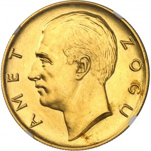 Ahmed Zogu, prezydent (1925-1928). Esej o 100 frankach 1926, R, Rzym.