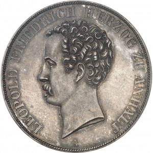 Anhalt-Dessau, Léopold Frédéric (1817-1871). Double thaler (3 1/2 florins) 1839, A, Berlin.