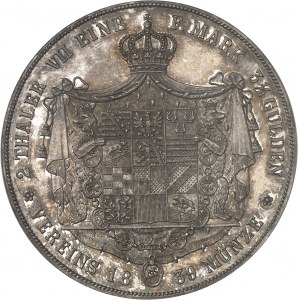 Anhalt-Dessau, Léopold Frédéric (1817-1871). Double thaler (3 1/2 florins) 1839, A, Berlin.
