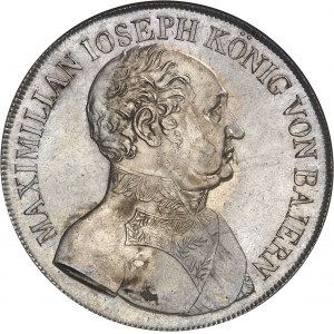 Bavaria, Maximilian I (IV) Joseph (1799-1806-1825). Thaler 1825, Munich.