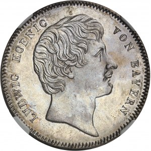 Bayern, Ludwig I. (1825-1848). Kronenthaler, 1. Typ 1826, München.