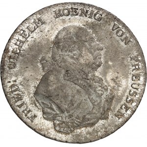Preußen, Friedrich Wilhelm II. (1786-1797). Thaler 1792, A, Berlin.