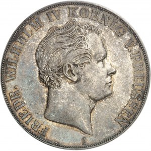 Prussia, Frederick William IV (1840-1861). Double thaler (3 1/2 florins), 1st type (reverse of Frederick William III) 1841, A, Berlin.