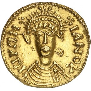 Francs, Thierry Ier (511-534). Solidus au nom de Justinien ND (c.530), Gaule.