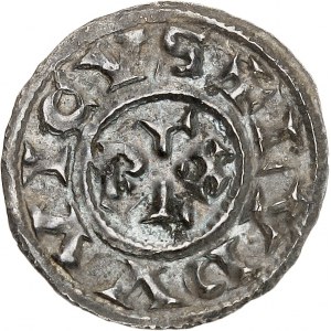 Louis IV d’Outremer (936-954). Denier ND (c.940), Lyon.