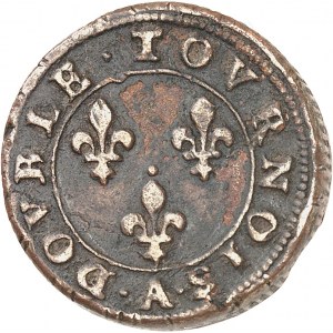 Henri III (1574-1589). Piéfort quadruple du double tournois 1578, A, Paris.