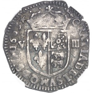 Henri IV (1589-1610). Huitième d’écu de Béarn 1603, Morlaàs.